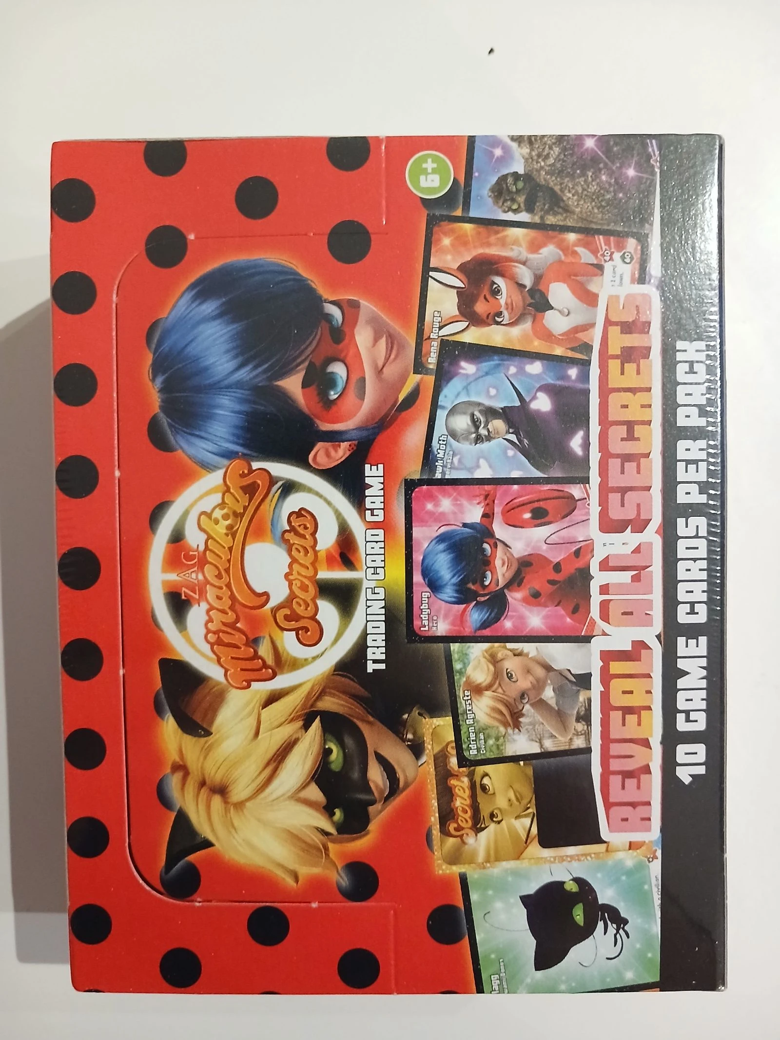 Boîte de 24 booster lady bug 